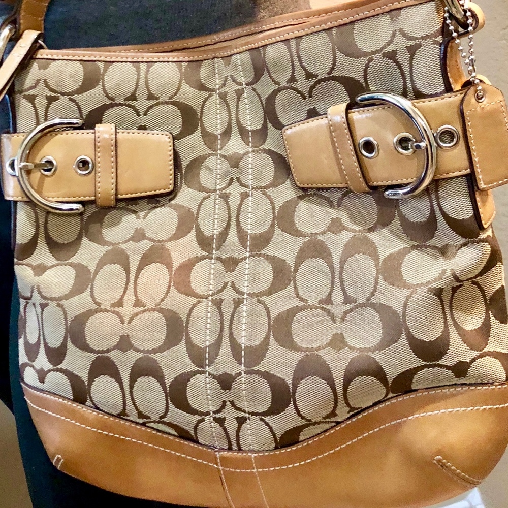 Monogram Coach bag